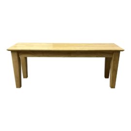 Maple Finish Contemporary Bench/Coffee Table