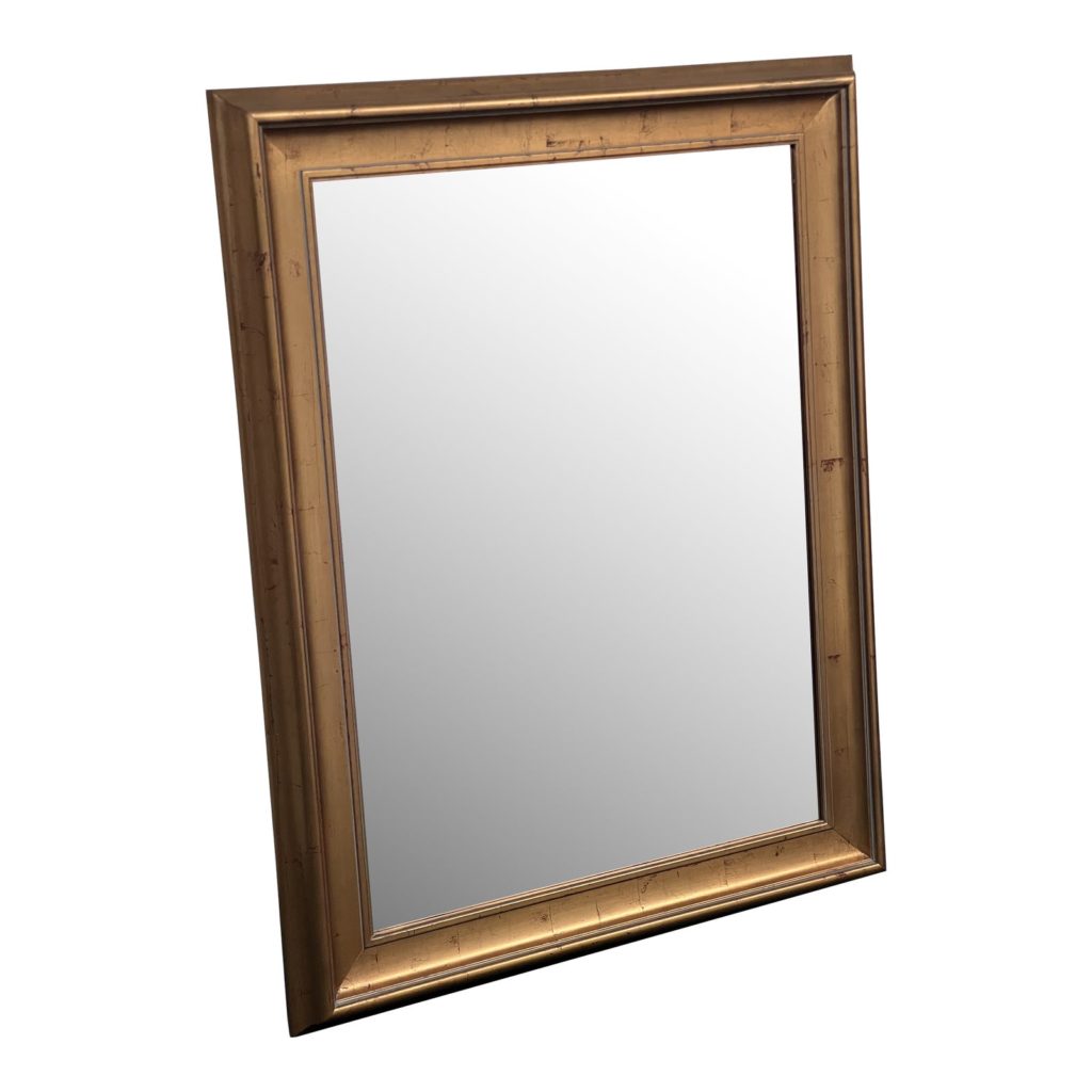 Uttermost Gilt Transitional Wall Mirror - Design Plus Gallery
