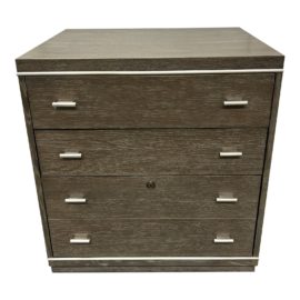 Hooker Furniture Grey Washed Oak Finish Three Drawer File Cabinet. Original Price: $2,565