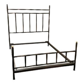 Queen Size Kolkka Furniture Custom Bed Frame. Original Price: $1,500