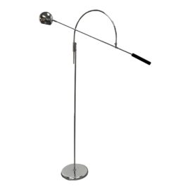 Mid 20th Century Robert Sonneman Modernist Orbital Floor Lamp