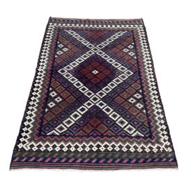 Vintage Turkish Kilim Rug - 5′2″ × 8′