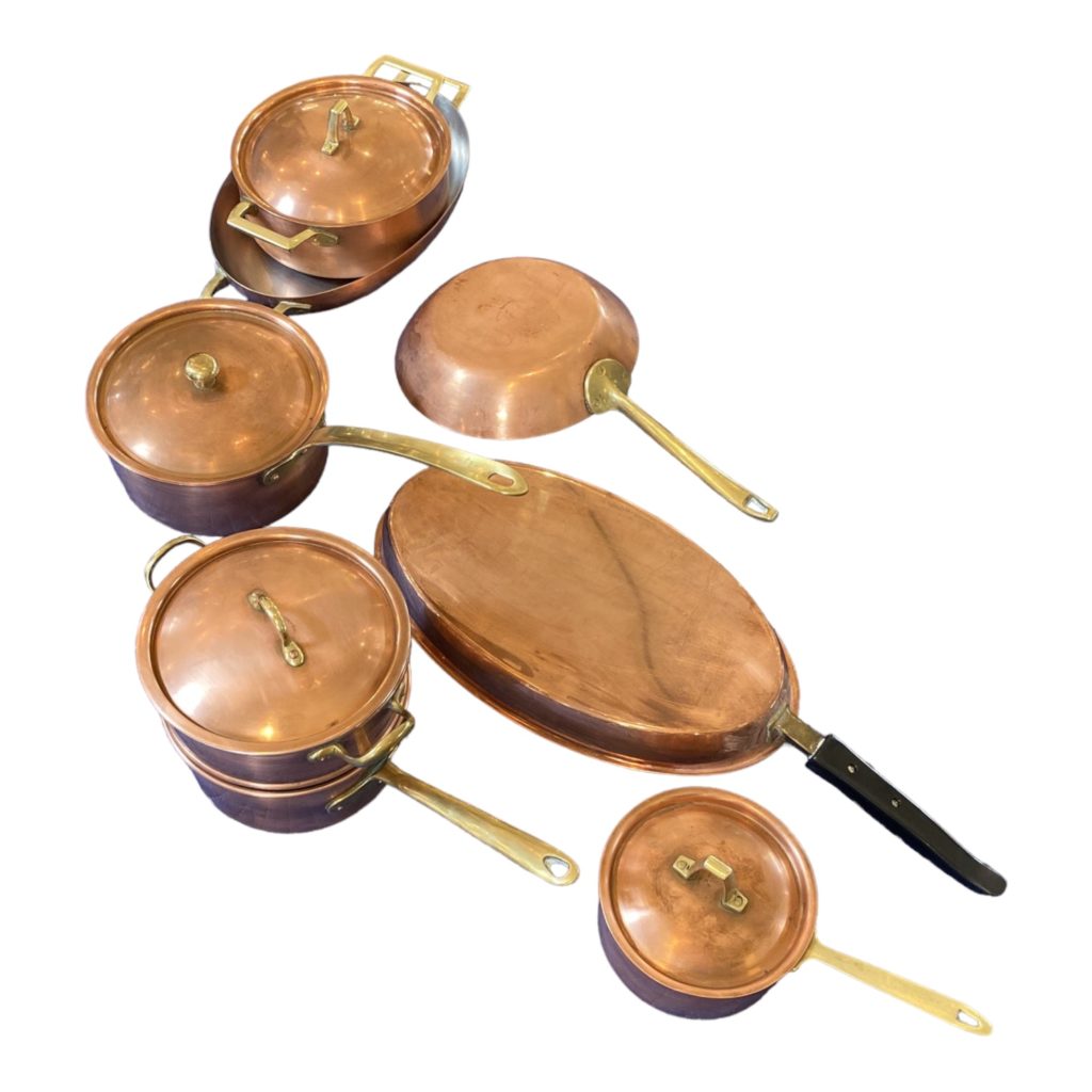 Paul Revere Limited Edition Copper & Brass Cookware Set, Limited