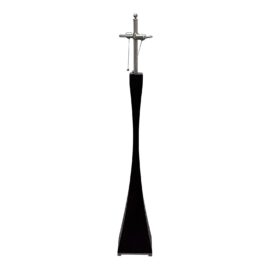 Contemporary Modernist Wood Floor Lamp