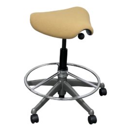 Humanscale Niels Diffrient Freedom Saddle Task Stool. Original Price: $458