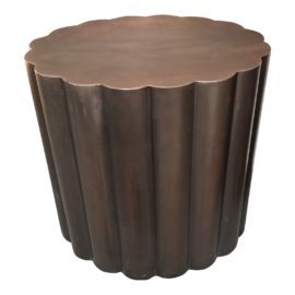 Global Views Fluted End Table. Original Price: $573