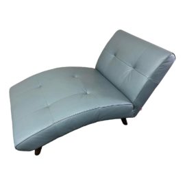 EQ3 Crush Fino Leather Chaise. Original Price: $1,400