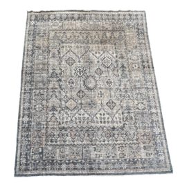 9ft × 11ft9in Lolol Heirloom Bone + Gray 100% Wool Area Rug. Original Price: $7,800