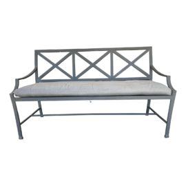 Restoration Hardware Carmel All Weather Bench. Original Price: $1,825