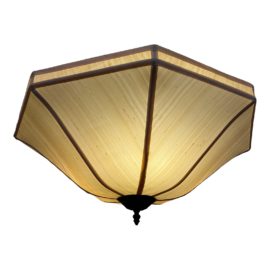 Custom Fortuny Style Octagonal Chandelier