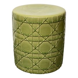 Emissary Home & Garden Green Ceramic Stool. Original Price: $250