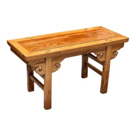 Vintage Chinese Wood Altar Table/Bench