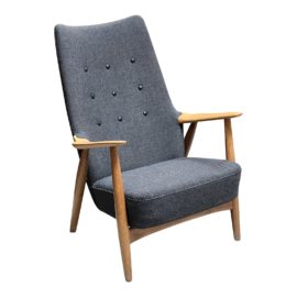 Kurt Olsen Attributed Mid Century Modern Arm Chair. Original Price: $6,730