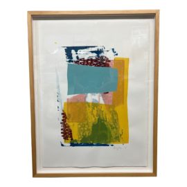 Amy Torgeson "The State of Things" Framed Screen Print