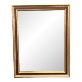 Vintage Gilt + Wood Wall Mirror