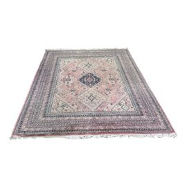 Vintage Persian Shiraz Area Rug - 10′ × 14′5″