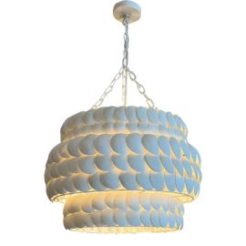 Serena & Lily Pescadero Tiered Chandelier. Original Price: $2,000