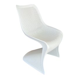 Compamia Bloom White Side Chair. Original Price: $300