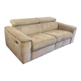 W. Schilling Napoli Contemporary Electric Reclining Loveseat. Original Price: $3,500