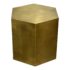 Noir Aria Brass End Table. Original Price: $1,800