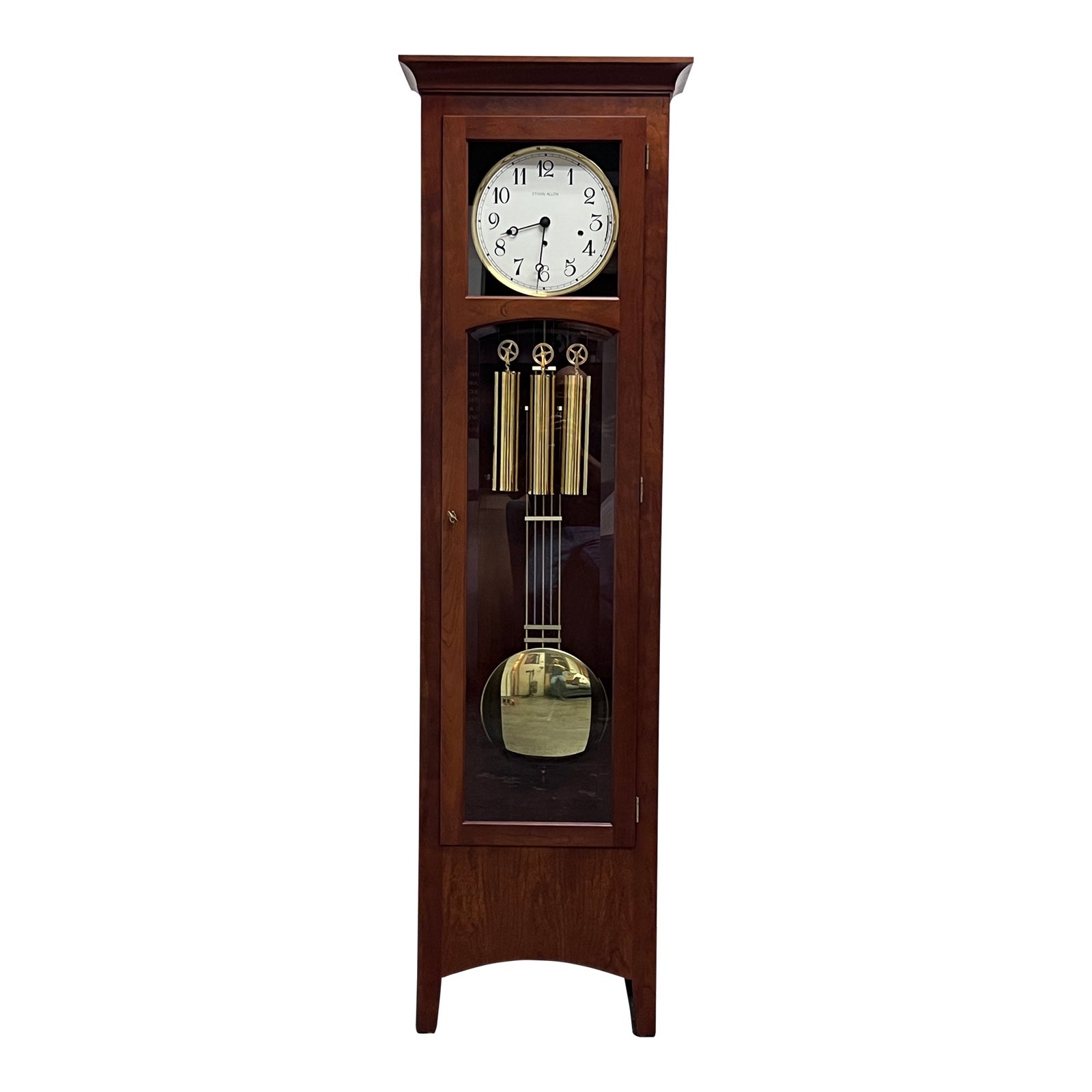 ethanallenartsandcraftscherrygrandfatherclock6300 Design Plus