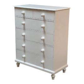 Pottery Barn Berkeley White Six Drawer Dresser