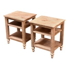Pottery Barn Astoria Nightstands, a Pair. Original Price: $498