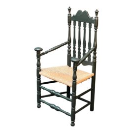 Craig Farrow Vintage Bannister Back Arm Chair