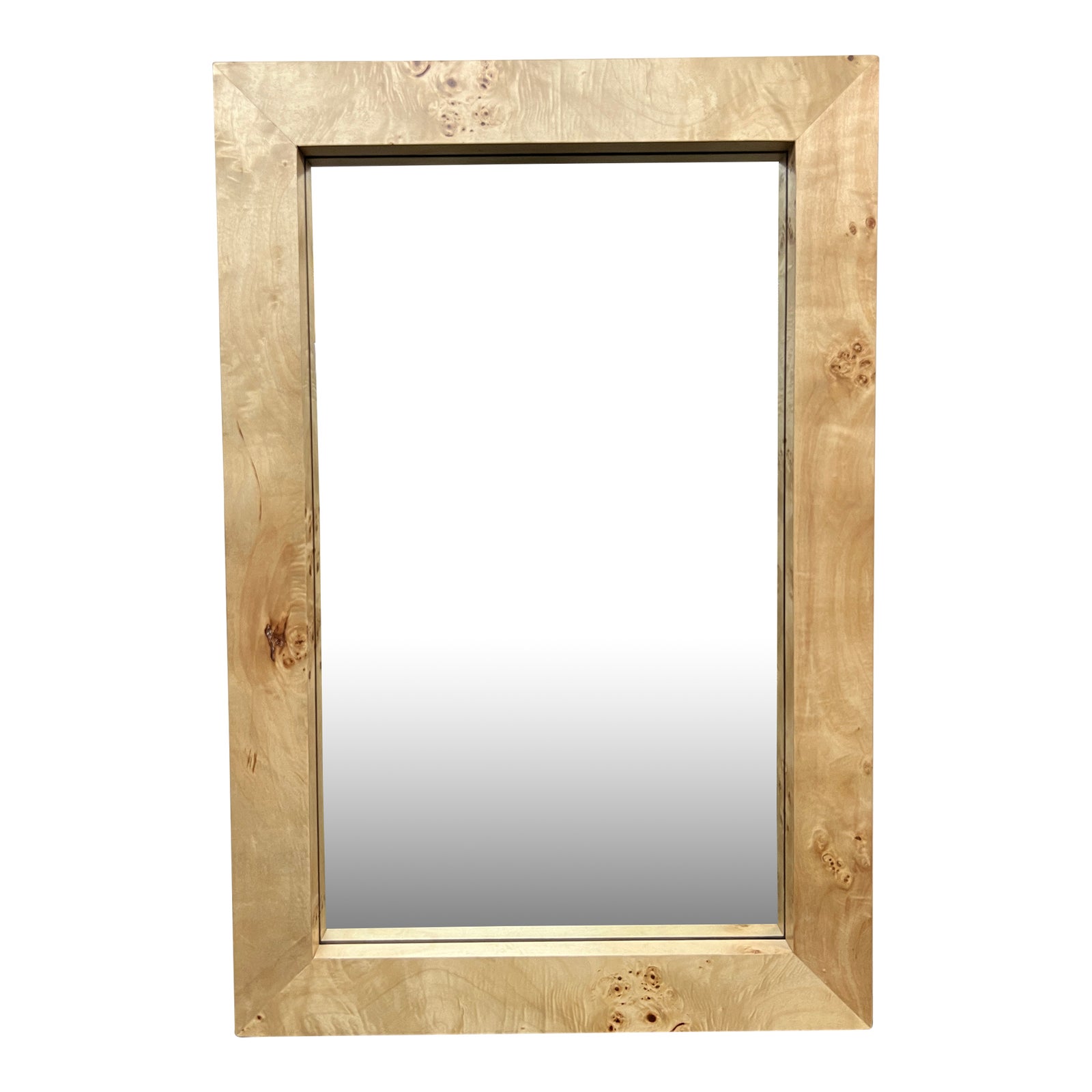 Lulu & Georgia Burl Wood Mirror. Original Price: $548
