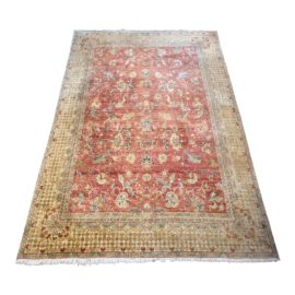 Persian Wool Hand Knotted Rug - 9′1″ × 12′7″. Original Price: $6,000