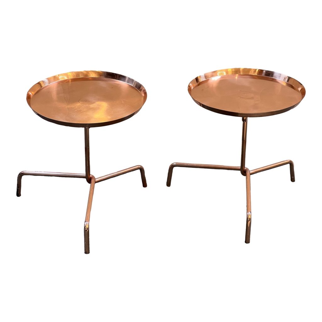 Ligne Roset Phobos Copper Drink Table Original Price: $500 - Design ...