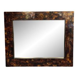 Z Gallerie Horn Framed Wall Mirror