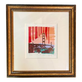 Hillary Williams "A Little Gold" Signed Limited Edition 30/50 Framed Print