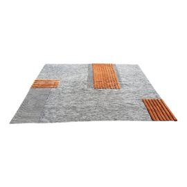Karpeta It, Checkers Contemporary Handwoven Wool Area Rug. Original Price: $3,500