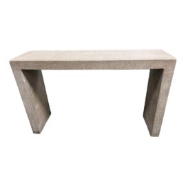 Crate and Barrel Concrete Console/Entry Table. Original Price: $900