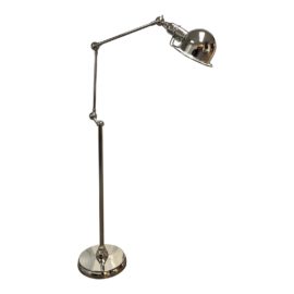 Restoration Hardware Atelier Task Floor Lamp in Polished Nickel