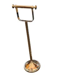 Pottery Barn Mercer Polished Nickel Tissue Paper Holder. Original Price: $100