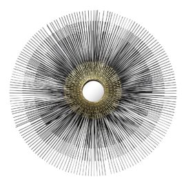 Crate & Barrel Round Starburst Mirror. Original Price: $200