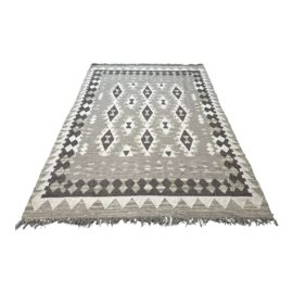 Rejuvenations Flatware Geometric Area Rug - 8′2″ × 10′2″. Original Price: $1,000