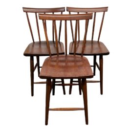 Rejuvenation Weatherby Cherry Counter Stool, Set of 3. Original Price: $2,097