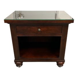Restoration Hardware Camden Mahogany Nightstand. Original Price: $1,300