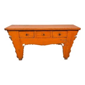 Antique Chinese Ming Altar Console Table