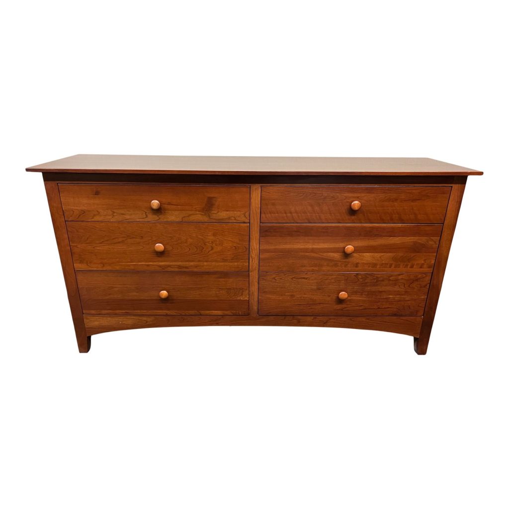 Ethan Allen American Impressions Cherry Six Drawer Dresser Design