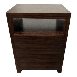 Custom Design Two Drawer Nightstand. Original Price: $4,500