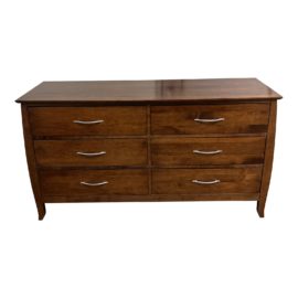 Baronet of Canada Maple Six Drawer Dresser