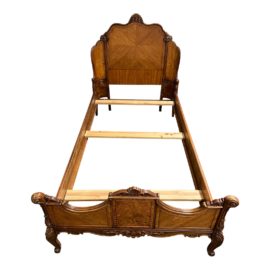 Twin Size Antique French Provincial Style Bedframe