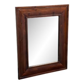Pottery Barn Transitional Wood Framed Wall Mirror