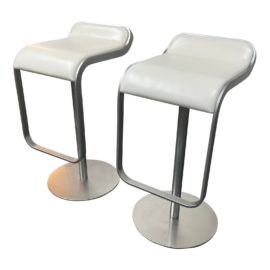 LaPalma Shin and Tomoko Azumi Lem Piston Stools- a Pair. Original Price: $2,590