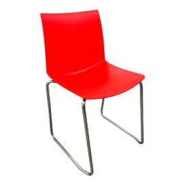 NEW Gordon International Gaber Stefano Sandona Kanvas Sled Base Side Chair. Original Price: $284