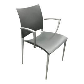 NEW Gordon International Pocci & Dondoli Sand Side Chair. Original Price: $1,000